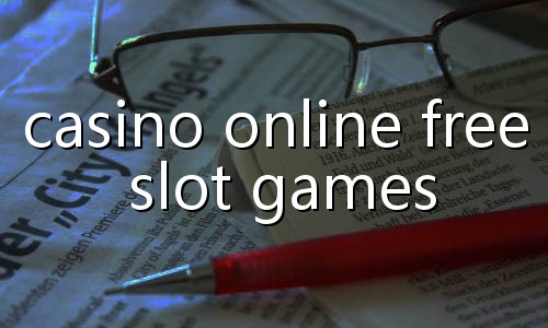 free slot machine casino games